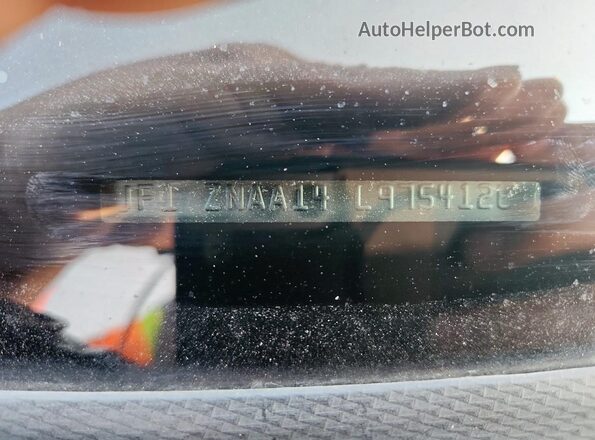 JF1ZNAA14L9754126 2020 TOYOTA 86 Gray Widok komory silnika