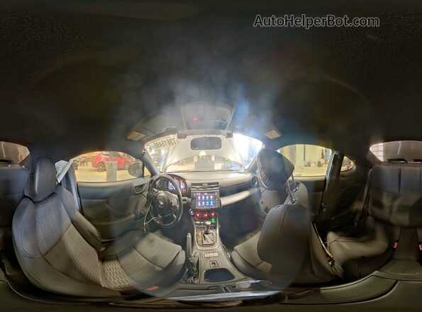 JF1ZNBC19P8752936 2023 TOYOTA GR86 Gray Widok naklejki z numerem VIN