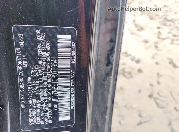 JF1ZNBE10P9759541 2023 TOYOTA GR86 Черный Вид подкапотного пространства