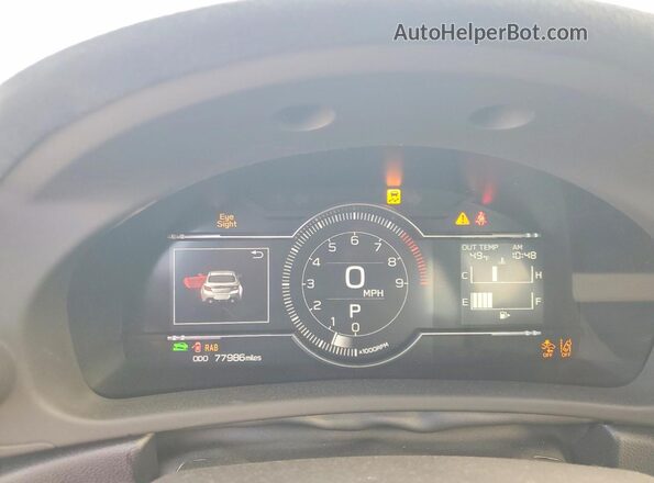 JF1ZNBF11P8750643 2023 TOYOTA GR86 Синий Вид щитка приборов