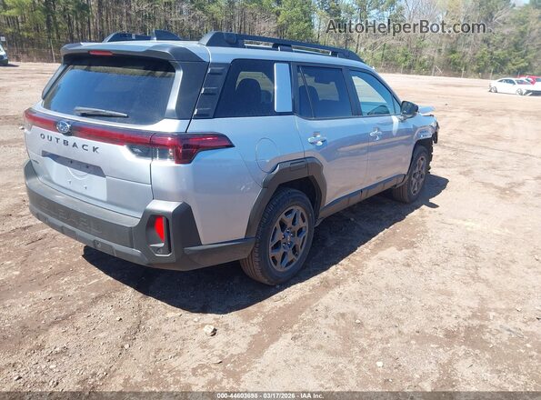 JF2BUPAD2TY468889 2026 SUBARU OUTBACK Silver Задня права чверть