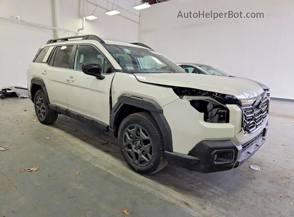 JF2BUPAD6TY473285 2026 SUBARU OUTBACK Белый Передняя правая четверть
