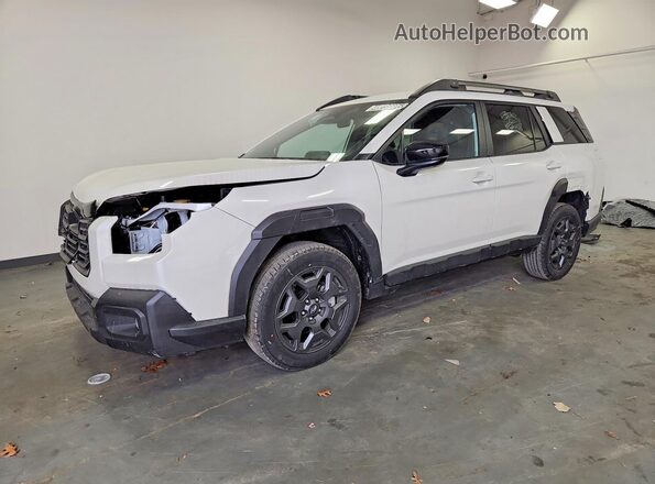 JF2BUPAD6TY473285 2026 SUBARU OUTBACK Белый Передняя левая четверть