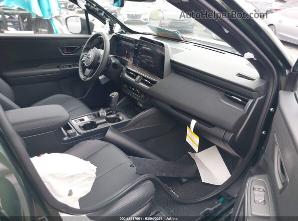 JF2BUPBD4TY466334 2026 SUBARU OUTBACK Green Widok wnętrza z przodu