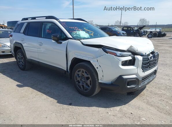 JF2BUPBD5TY465564 2026 SUBARU OUTBACK Белый Передняя правая четверть