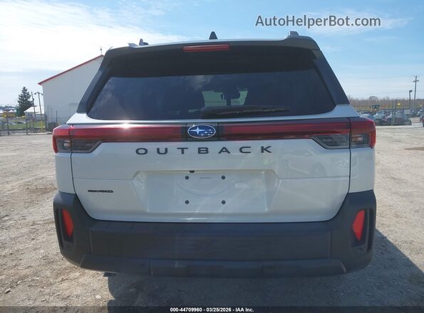 JF2BUPBD5TY465564 2026 SUBARU OUTBACK Белый 