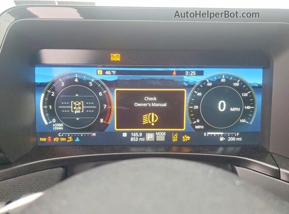 JF2BUPDD3TY459145 2026 SUBARU OUTBACK Серый Вид щитка приборов