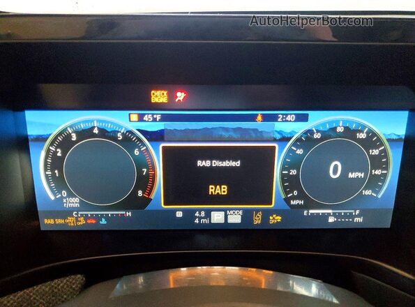 JF2BUPDD9TY461224 2026 SUBARU OUTBACK Black Vista del cuadro de instrumentos
