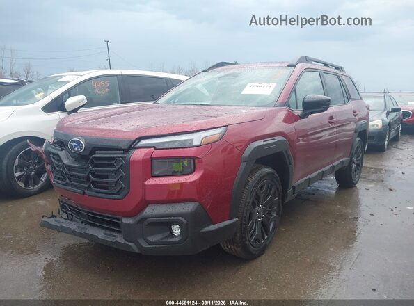 JF2BURGD3TY471903 2026 SUBARU OUTBACK Red Front left