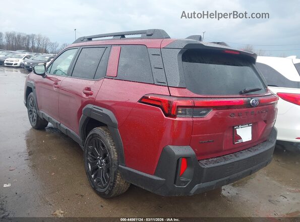 JF2BURGD3TY471903 2026 SUBARU OUTBACK Red Rear left