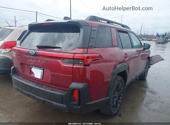 JF2BURGD3TY471903 2026 SUBARU OUTBACK Red Rear right