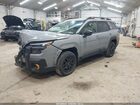 2026 Subaru Outback Wilderness Серый vin: JF2BURMD4TY475978