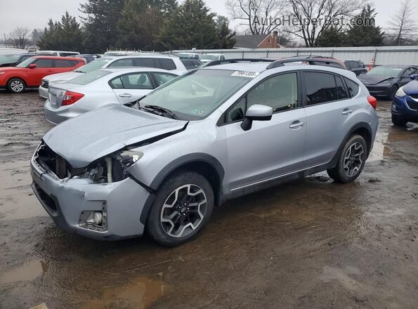 JF2GPABC1G8345669 2016 SUBARU CROSSTREK Серебряный Передняя левая четверть