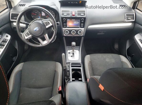 JF2GPABC1G8345669 2016 SUBARU CROSSTREK Серебряный Вид панели приборов