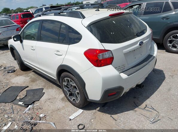 JF2GPABC3G8322183 2016 SUBARU CROSSTREK White Trasero izquierdo