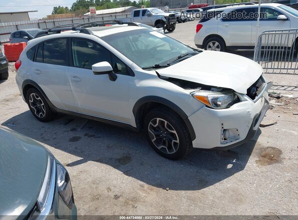 JF2GPABC3G8322183 2016 SUBARU CROSSTREK White Delantero derecho