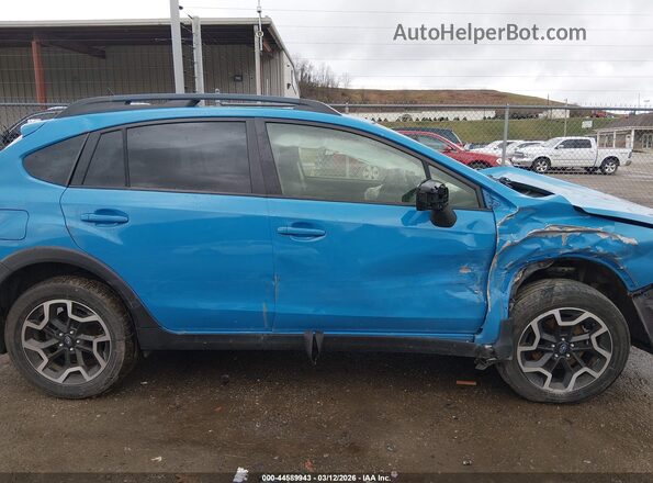 JF2GPABC3H8219024 2017 SUBARU CROSSTREK Синий Панорамный вид салона 360°