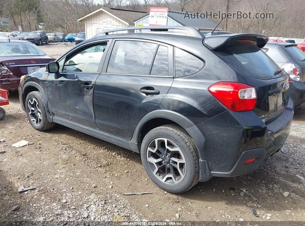 JF2GPABC3H8219847 2017 SUBARU CROSSTREK Черный Задняя левая четверть