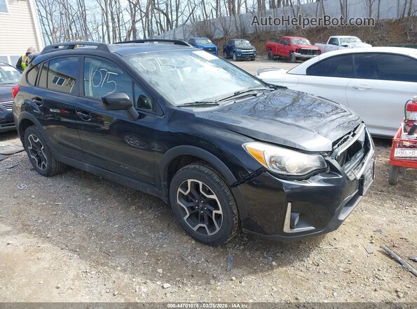 JF2GPABC3H8219847 2017 SUBARU CROSSTREK Черный Передняя правая четверть