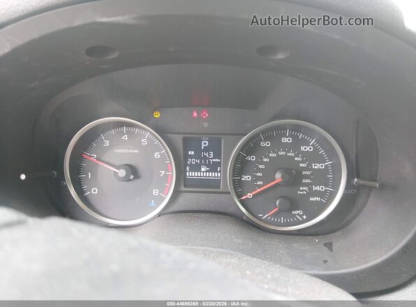 JF2GPABC4H8230825 2017 SUBARU CROSSTREK Серебряный Вид задних сидений