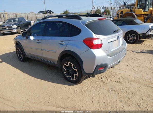 JF2GPABC4H8230825 2017 SUBARU CROSSTREK Серебряный Задняя левая четверть