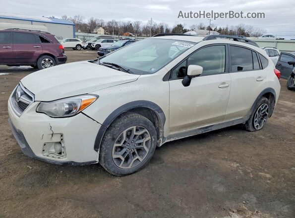 JF2GPABC6H8228977 2017 SUBARU CROSSTREK White Przód lewy