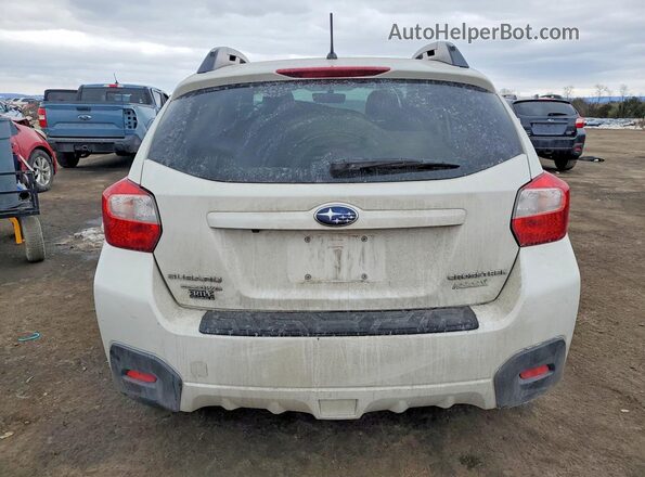 JF2GPABC6H8228977 2017 SUBARU CROSSTREK White Widok z tyłu