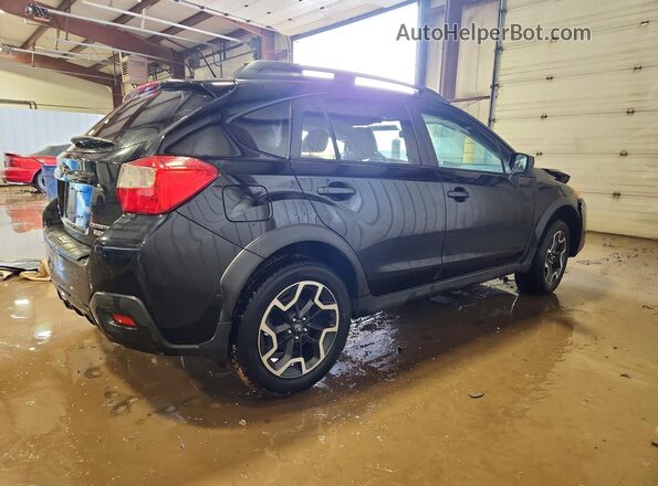 JF2GPABC8HH237728 2017 SUBARU CROSSTREK Черный Задняя правая четверть