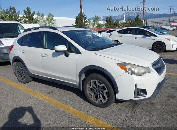 JF2GPADC0H8213338 2017 SUBARU CROSSTREK Белый Передняя правая четверть