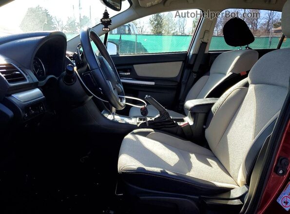 JF2GPADCXGH327197 2016 SUBARU CROSSTREK Burgundy Սալոնի դիմացի տեսք