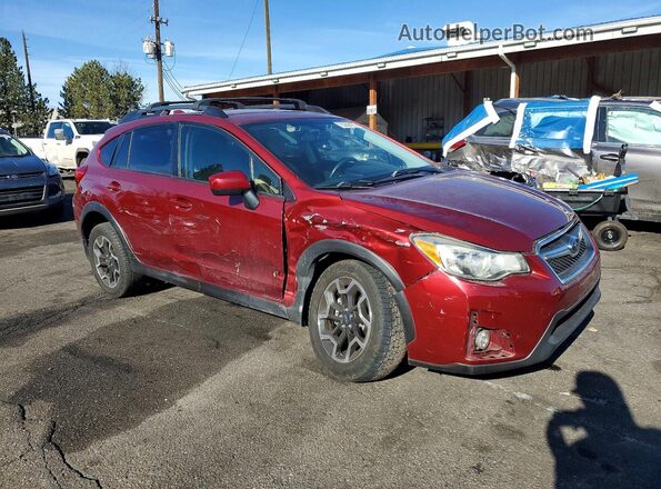 JF2GPADCXGH327197 2016 SUBARU CROSSTREK Burgundy Առջևի աջ