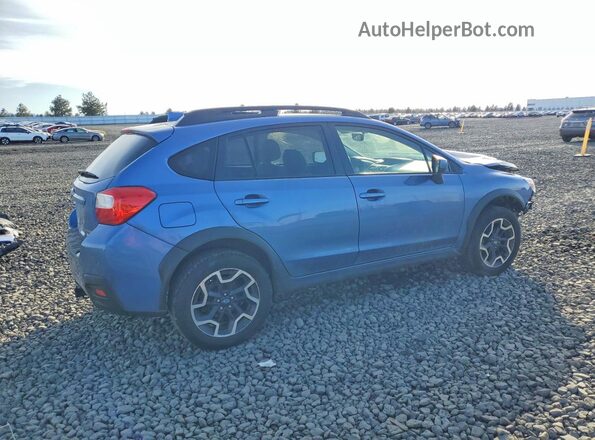 JF2GPADCXH8213105 2017 SUBARU CROSSTREK Синий Задняя правая четверть