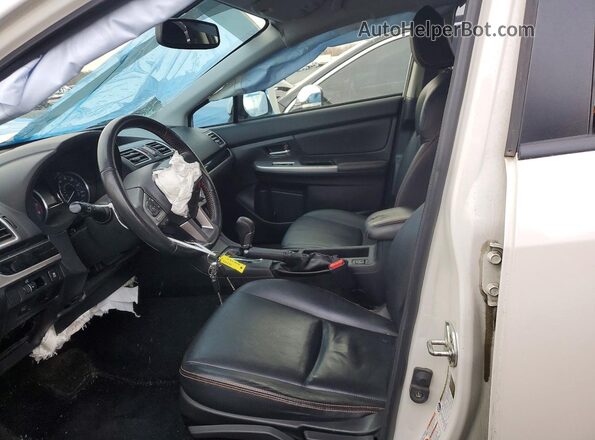 JF2GPAKC5GH232534 2016 SUBARU CROSSTREK Белый Вид салона спереди