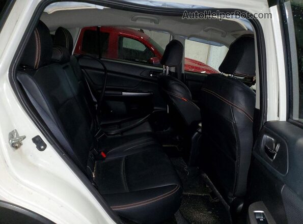 JF2GPAKC5GH232534 2016 SUBARU CROSSTREK Белый Вид задней части салона