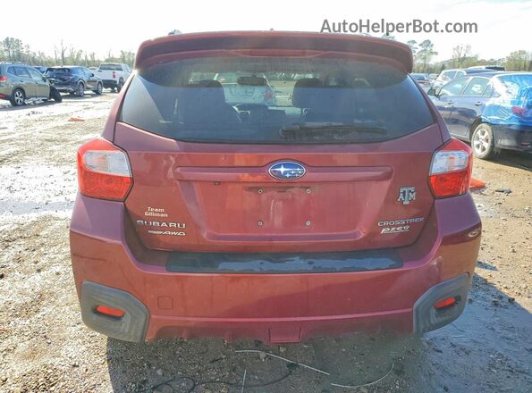 JF2GPALC0G8281655 2016 SUBARU CROSSTREK Красный Вид сзади