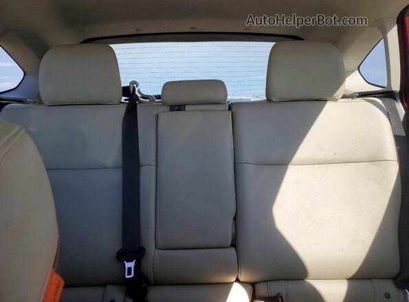 JF2GPALC0G8281655 2016 SUBARU CROSSTREK Красный Вид задних сидений