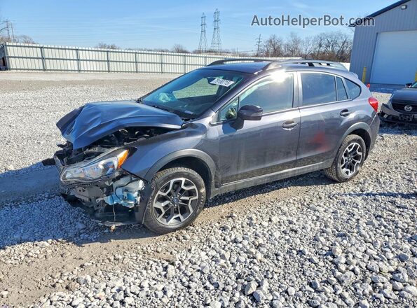 JF2GPALC4GH311224 2016 SUBARU CROSSTREK Угольный Передняя левая четверть