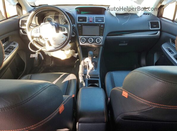 JF2GPALC4GH311224 2016 SUBARU CROSSTREK Угольный Вид панели приборов