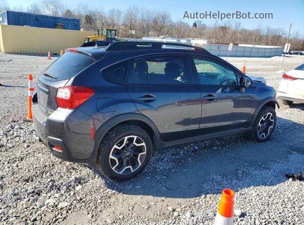 JF2GPALC4GH311224 2016 SUBARU CROSSTREK Угольный Задняя правая четверть