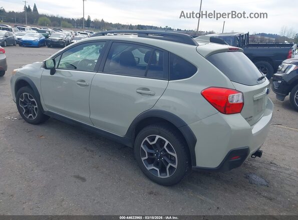 JF2GPALC7GH216236 2016 SUBARU CROSSTREK Green Հետևի ձախ