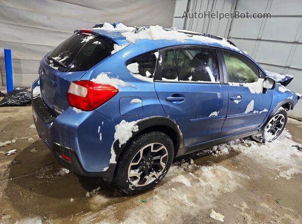 JF2GPANC6H8243443 2017 SUBARU CROSSTREK Blue Tył prawy