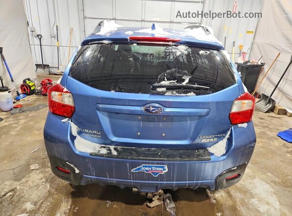 JF2GPANC6H8243443 2017 SUBARU CROSSTREK Blue Widok z tyłu