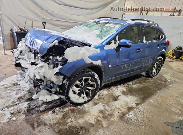 JF2GPANC6H8243443 2017 SUBARU CROSSTREK Blue Przód lewy