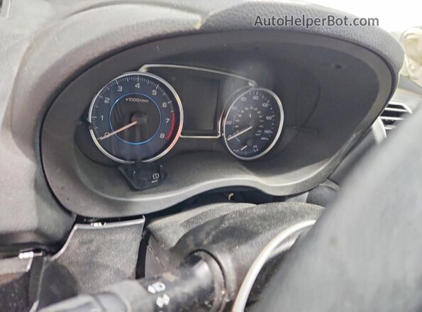 JF2GPANC6H8243443 2017 SUBARU CROSSTREK Blue Widok zestawu wskaźników