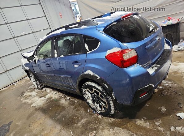 JF2GPANC6H8243443 2017 SUBARU CROSSTREK Blue Tył lewy