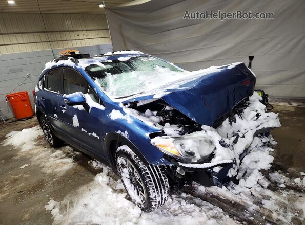 JF2GPANC6H8243443 2017 SUBARU CROSSTREK Blue Przód prawy