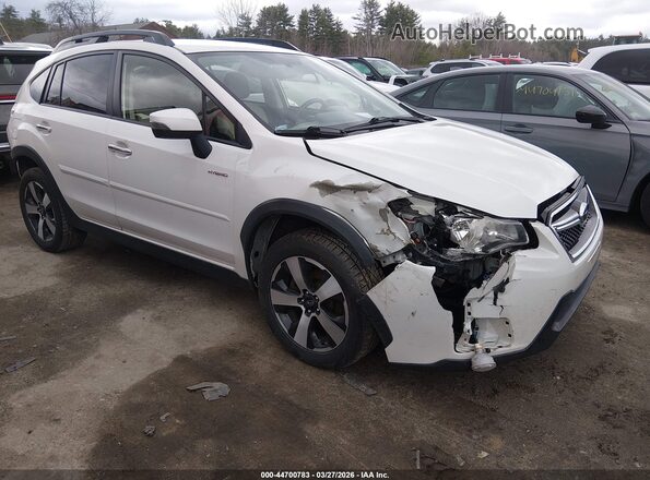 JF2GPBBC7GH202389 2016 SUBARU CROSSTREK HYBRID White Front right