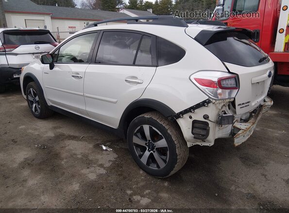 JF2GPBBC7GH202389 2016 SUBARU CROSSTREK HYBRID White Rear left