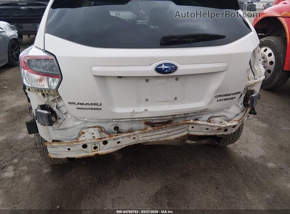JF2GPBBC7GH202389 2016 SUBARU CROSSTREK HYBRID White 
