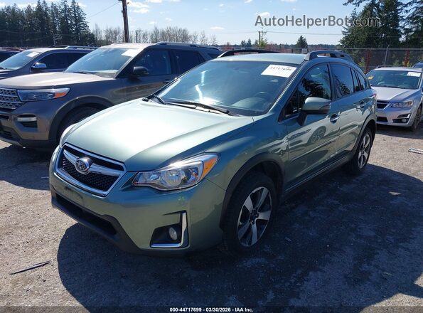 JF2GPBBC7GH253956 2016 SUBARU CROSSTREK HYBRID Gray Przód lewy